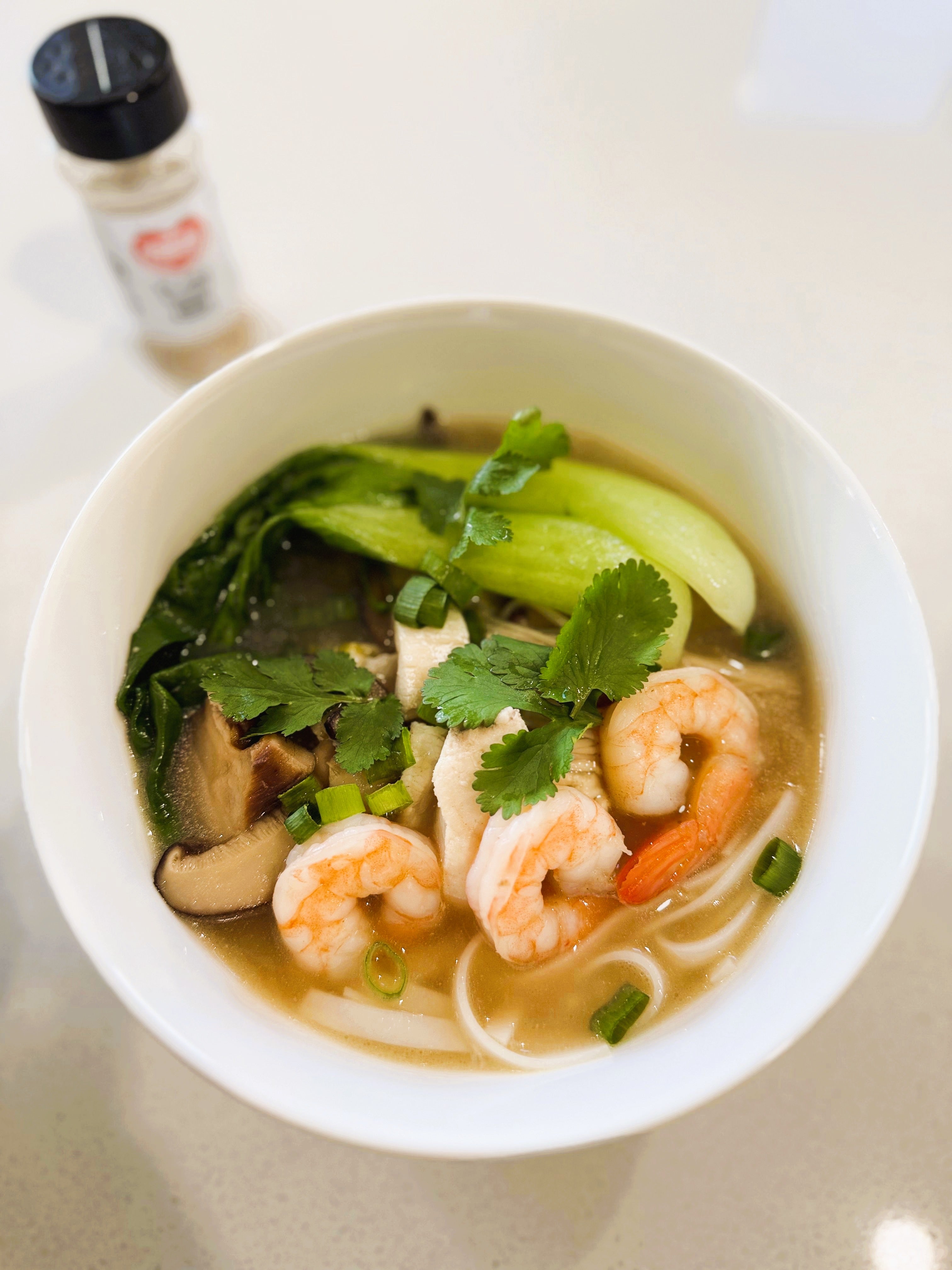 Chinese Mushroom Noodle Soup