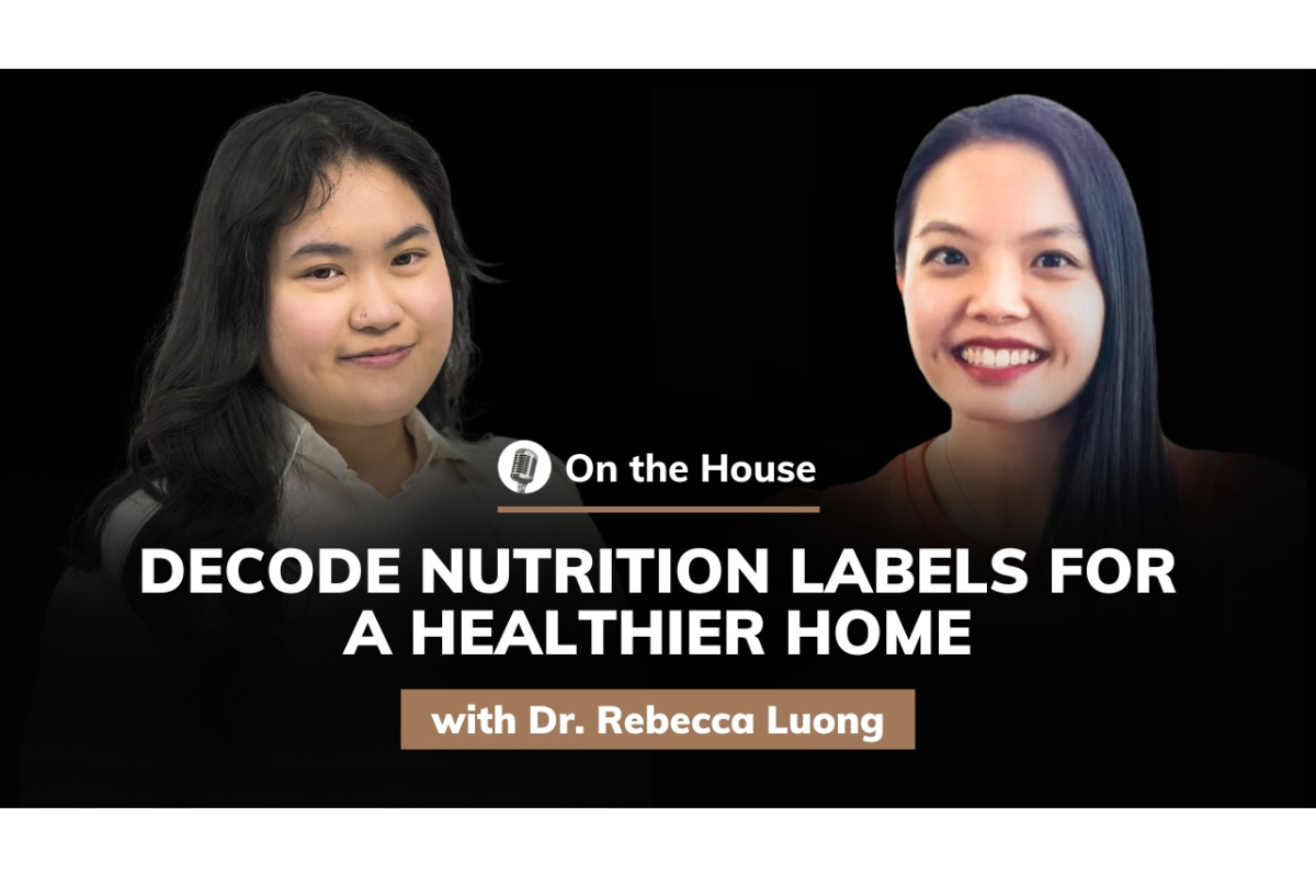 How to decode nutrition labels for a healthier home? Listen to our founding dietitian on the Household Management Science Insights Podcast