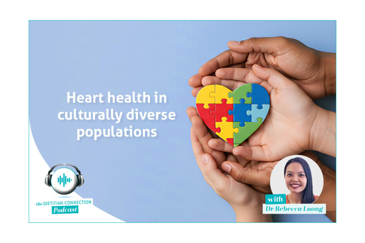 Celebrate Heart Week with Heart health in culturally diverse populations: Insights from our founding dietitian on the Dietitian Connection Podcast
