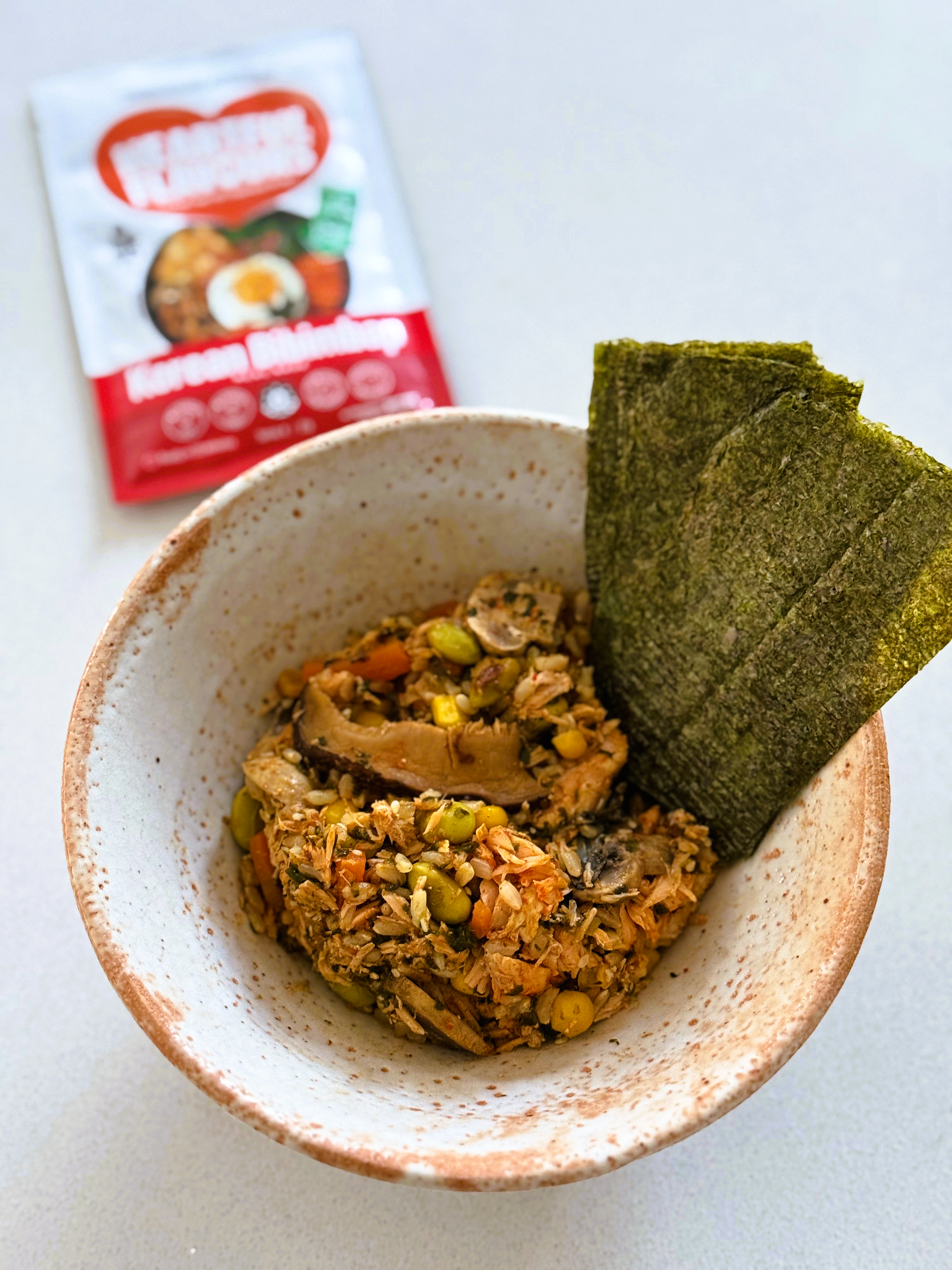 One-pot Korean Bibimbap (in Rice Cooker)