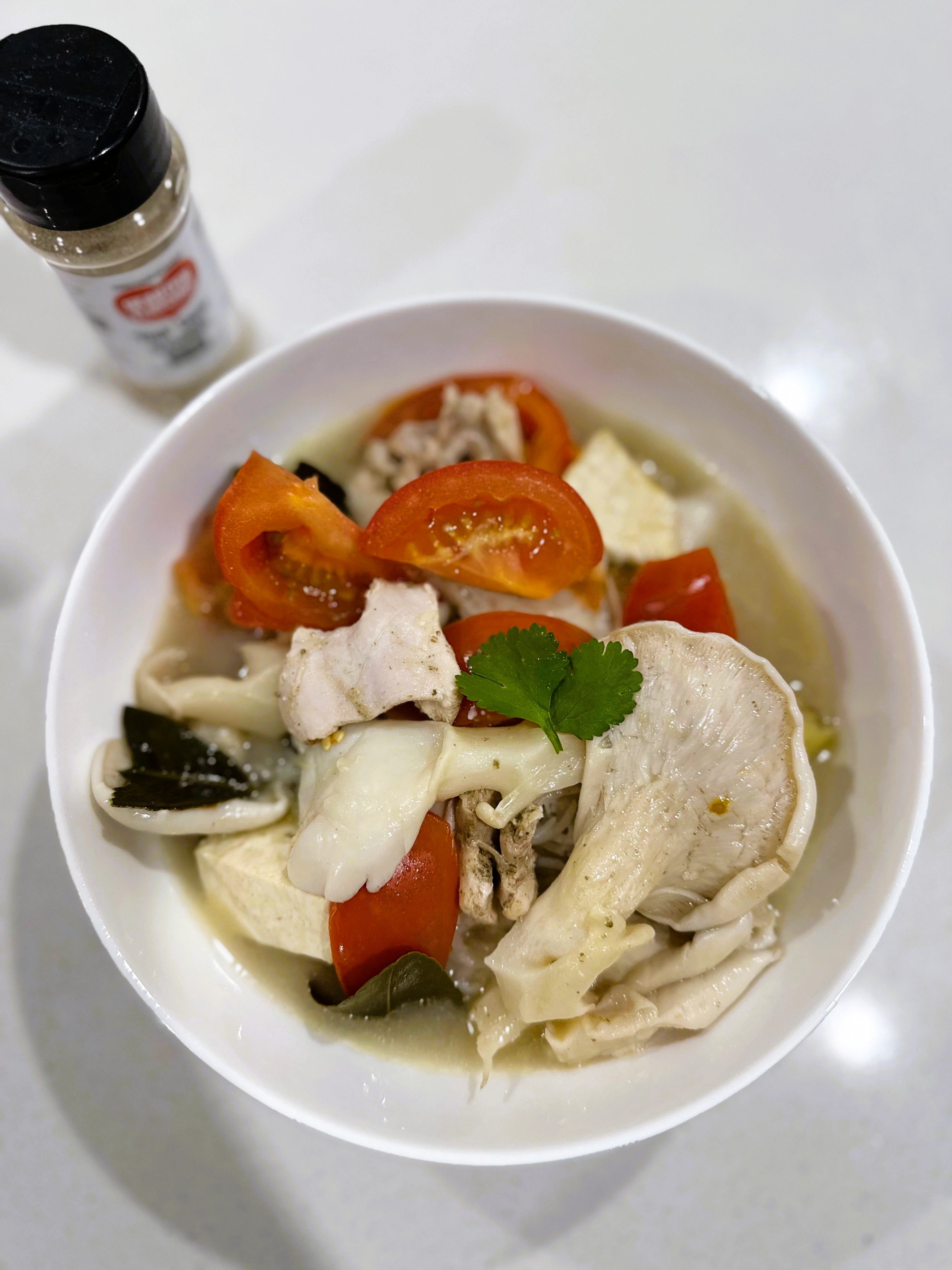 Thai Coconut Soup (Tom Kha)