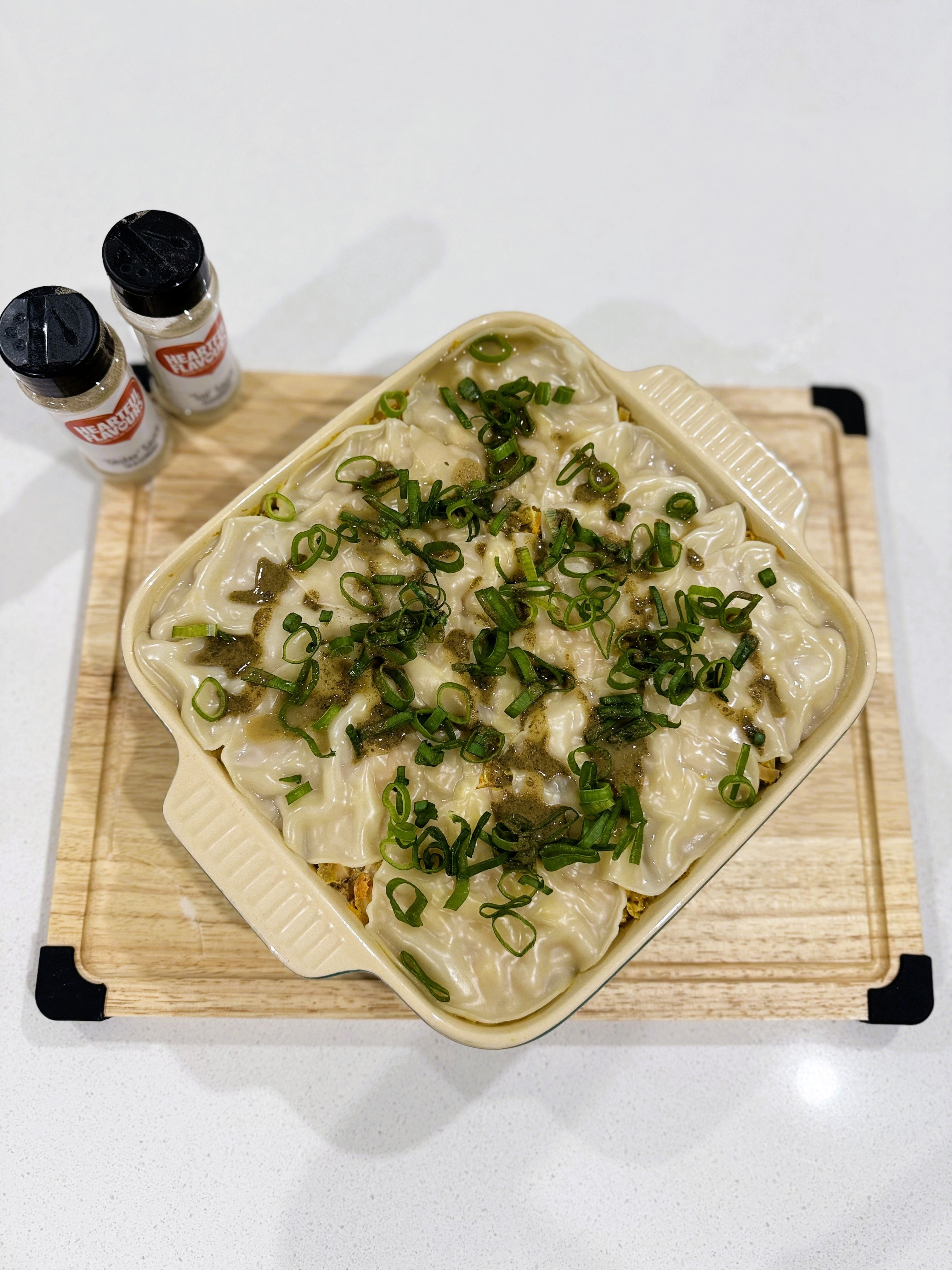 Viral Dumpling Lasagna